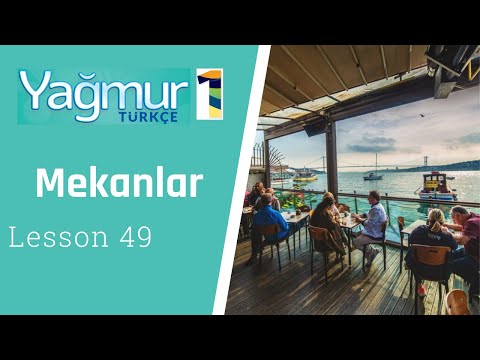 Learn Turkish Lesson 49, Places