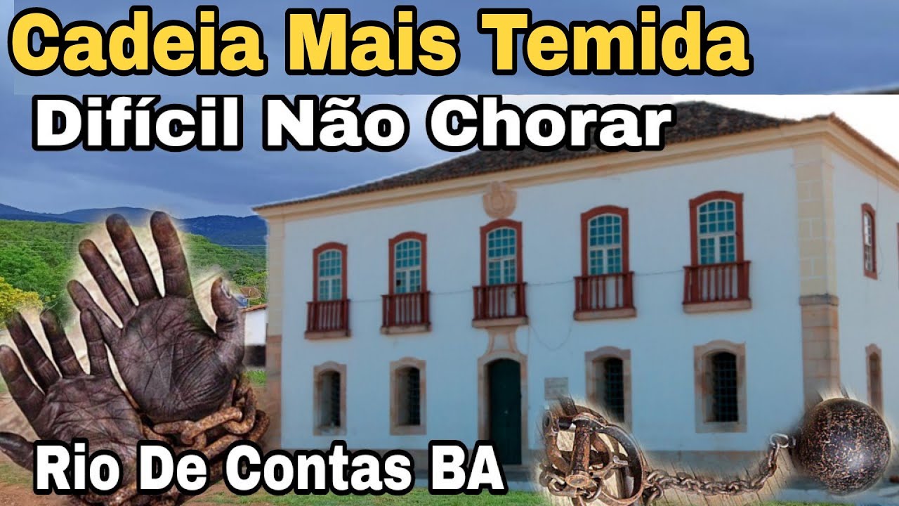 CADEIA  MAIS TEMIDA Do SERTÃO Da BAHIA. Onde Julgava os Escravizados