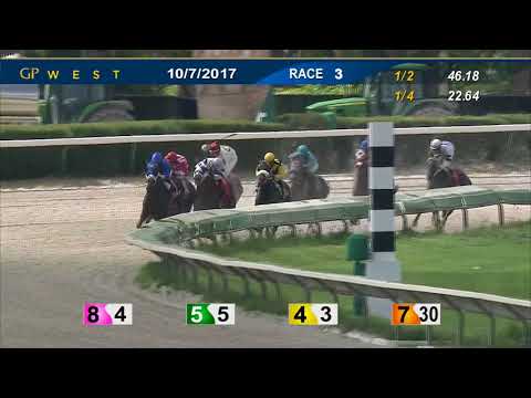 Gulfstream Park West Race 3 | October 7, 2017