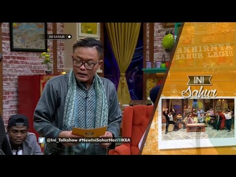 Ini Sahur 06 Juni 2016 Part 7/9 - Olla Ramlan dan Abbas