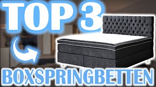 DIE BESTEN BOXSPRINGBETTEN 2023 | Boxspringbetten Test | Top 3 Boxspringbetten