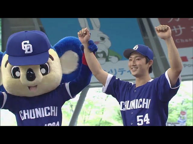 ドラゴンズ・藤嶋投手ヒーローインタビュー 2018/6/17 L-D