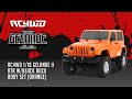 RC4WD Scale Crawler Gelände 2 Black Rock, Orange, RTR, 1:18