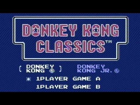 donkey kong nes classics