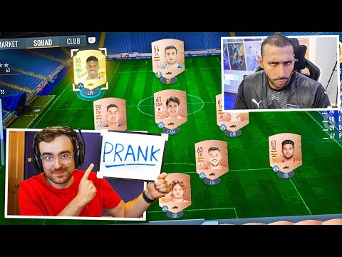 THE FIFA 23 SQUAD BUILDER SHOWDOWN PRANK