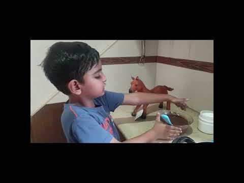 Chocolate cake recipe by arish Hassan #kids baking#easy to bake#no egg no oven