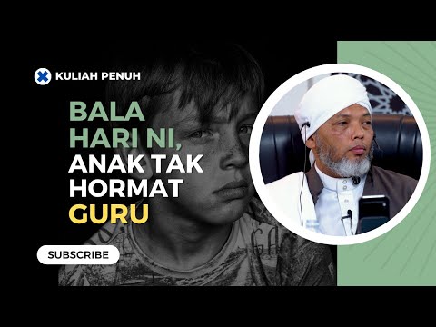 Dia Tetap GURUKU Walaupun Dia Pernah Buat Maksiat 