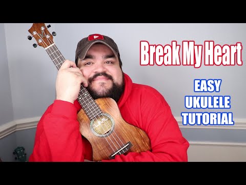 BREAK MY HEART - DUA LIPA | Easy Ukulele Tutorial