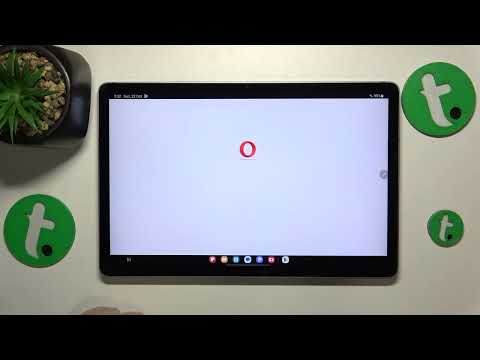 How to Download the Opera Browser App on SAMSUNG Galaxy Tab S9 Fe