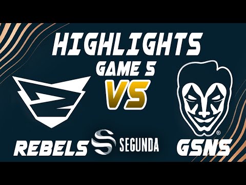 Rebels vs Guasones Game 5 Highlights - LEAGUE OF LEGENDS - SUPERLIGA SEGUNDA DIVISIÓN - FINAL