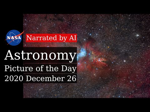 APOD: 2020-12-26 - Fox Fur, Unicorn, and Christmas Tree (Narrated by Emma)