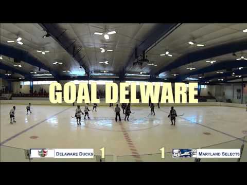 EJEPL Maryland Selects vs Delaware Ducks 10/30/16 - 1st and 2nd Periods