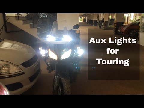 Fog lights for motorcycles | Rigid Industries | Clearwater | VisionX | Auxbeam | Gold Runways