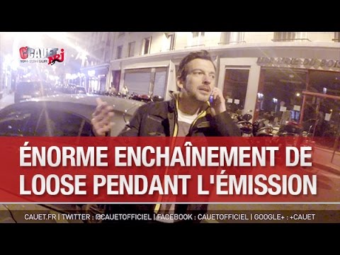 Enorme enchaînement de loose pendant l'émission - C’Cauet sur NRJ