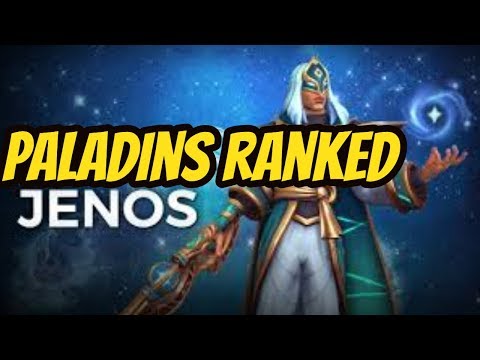 CRAZY HEALING JENOS 230k | Paladins ranked jenos gameplay and loadout