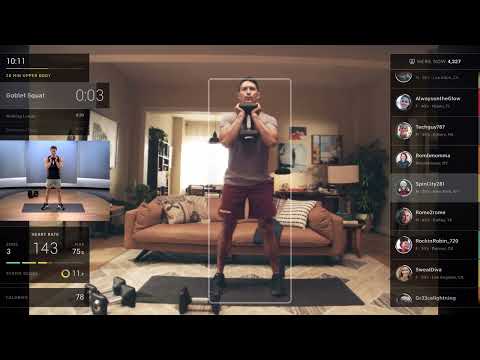 Peloton Guide Class Screen