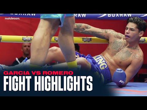 Fight Highlights | Rolly Romero Stuns Ryan Garcia | Matchroom Boxing