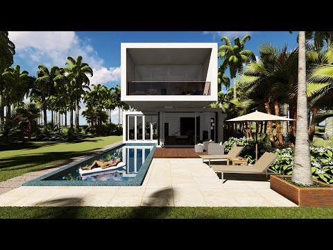 LUMION 8 Pro Render Modern House#3