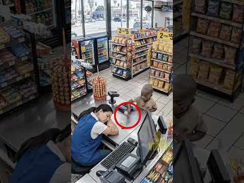 Honest Shoppers Leave Cash For Sleeping Cashier #shorts #cash #kindness