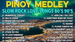 Download lagu Slow Rock Love Song Nonstop 🎷 SLOW ROCK MEDLEY 🎧 Rock Ballads 70S 80S 90S 🔊 Nonstop Pinoy Medley mp3