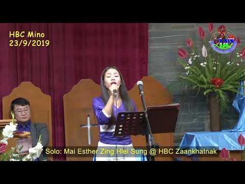 Esther Zing Hlei Sung HBC Mino Cawnpiaknak 2019 September 23