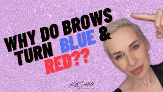 The Secret Of Lightfastness! Stop Brows Healing Red & Blue!