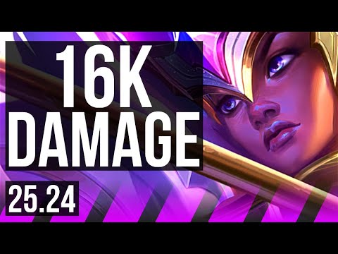 RELL & Lucian vs THRESH & Swain (SUP) | 16K damage | EUW Master | 25.24