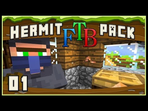 HermitPack 01: Home Sweet Ninja Home     (Modded Survival Minecraft)