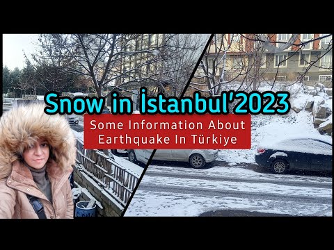 Snowfall in İstanbul | Turkey Earthquake information | Kids of Turkey | Sarvat Karim
