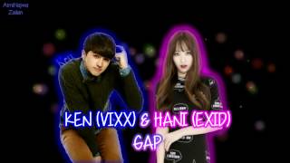 Ken (VIXX) & Hani (EXID) - Gap [Han, Rom & Eng]