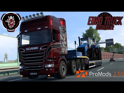 ETS2 1.40 | ProMods 2.55 | SCANIA R580 V8 8x4 | Dresden - Anklam