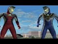 Ultraman Justice & Agul V2 - TAG Battle Mode ★Play ウルトラマン FE3