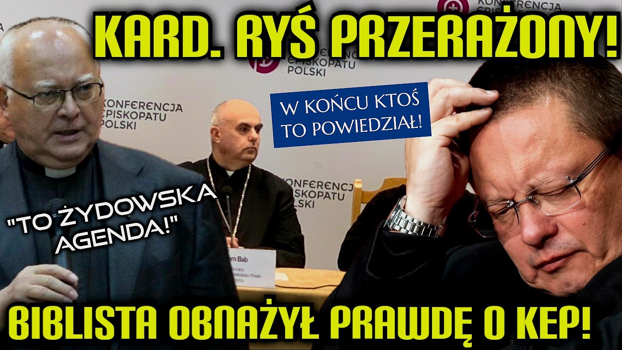 KSIĄDZ CHROSTOWSKI ZMIAŻDŻYŁ LIST EPISKOPATU O JUDAIZMIE! - MOCNE SŁOWA!