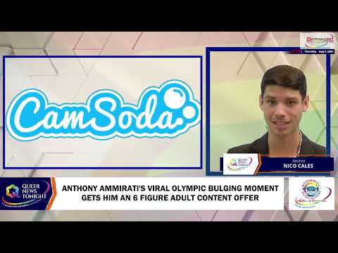 Anthony Ammirati's Viral Olympic Bulging Moment Gets Him An 6 Figure Adult Content Offer