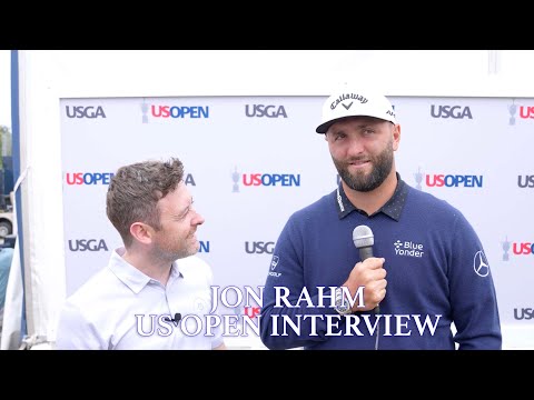 Jon Rahm gives Conor Moore some Golf Impression "tips"