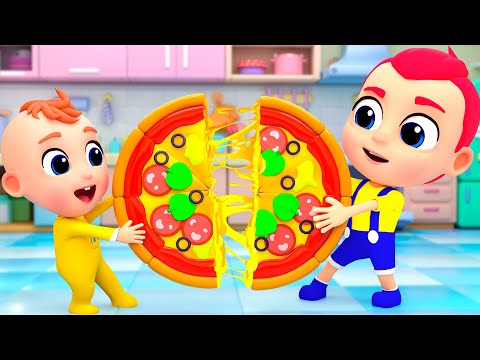 Share the Pizza + MORE Nursery Rhymes & Kids Songs | Tinytots