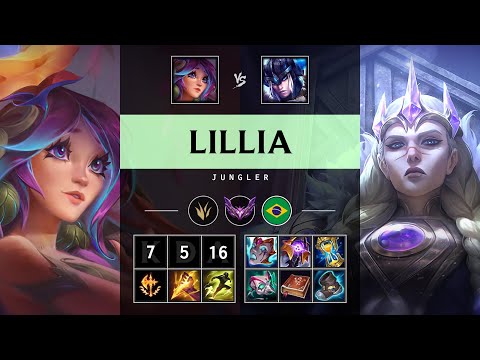 Lillia Jungle vs Sejuani - BR Master Patch 25.05