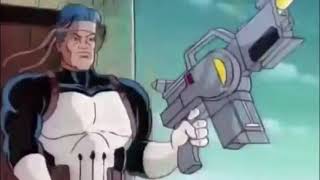 The Punisher cameo in X-Men The Animated Series