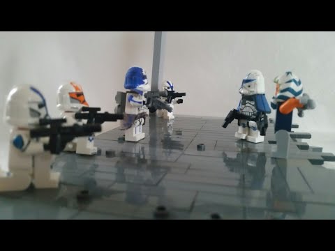 Lego Star Wars Clone Wars Season7 Jesse accuses Rex of treason Moc