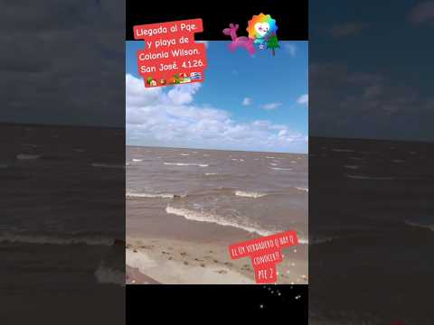 Llegada al Pqe. y playa de Colonia  Wilson. San José. 4.1.26. 🏡🏕🏖🧉🇺🇾