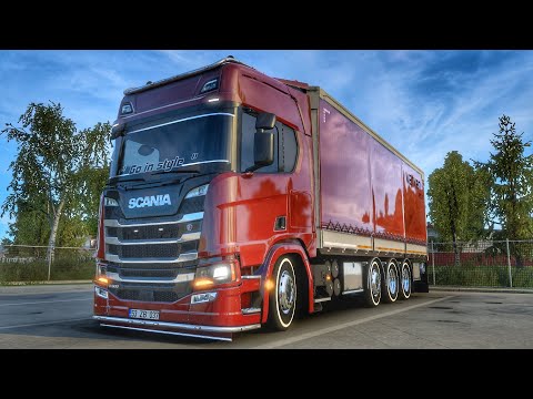 SCANIA R500 KIRKAYAK // BEYOND THE BALTİC SEA MAP // EURO TRUCK SIMULATOR 2