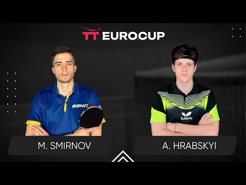 13:40 Mykyta Smirnov - Andrii Hrabskyi 04.06.2024 TT Euro.Cup  Ukraine Master. TABLE 3