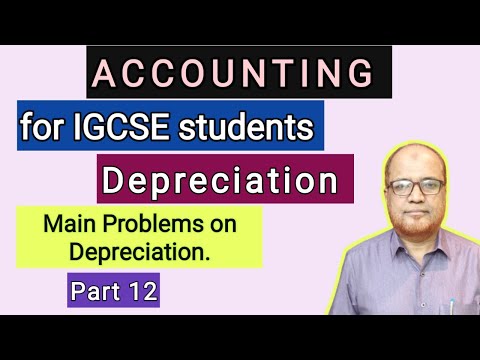 Accounting I for IGCSE Students I Depreciation I Theory Explained I Hasham Ali Khan I