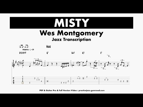 (Transcription) Misty - Wes Montgomery