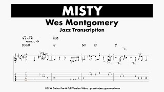 (Transcription) Misty - Wes Montgomery
