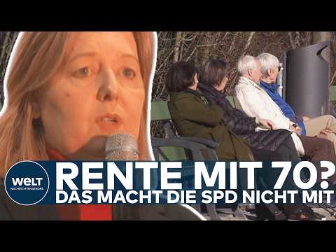 Video Thumbnail: RENTE MIT 70? SPD stellt sich quer! – Bärbel Bas schließt Anhebung des Rentenalters vorerst aus