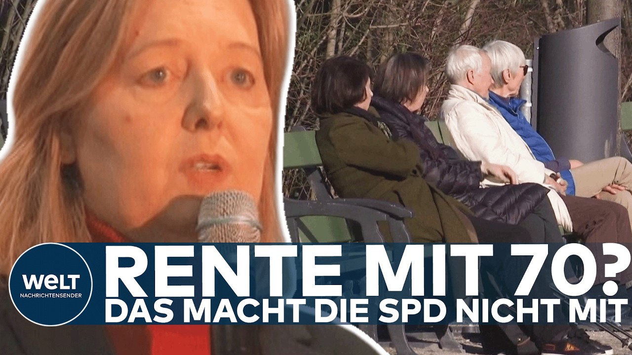 RENTE MIT 70? SPD stellt sich quer! – Bärbel Bas schließt Anhebung des Rentenalters vorerst aus