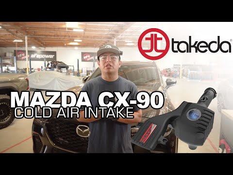 Mazda CX-90/CX-70 Takeda Cold Air Intake Step-by-Step Install