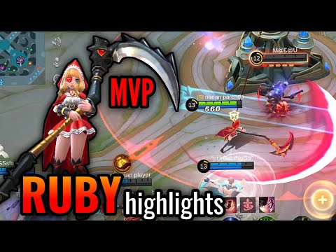 Ruby Aggressive Play - Top 1 Global Ruby  ~ Mobile Legends