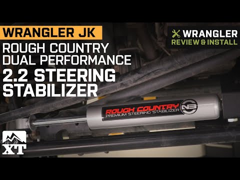 Jeep Wrangler JK Rough Country Dual Performance 2.2 Steering Stabilizer Review & Install